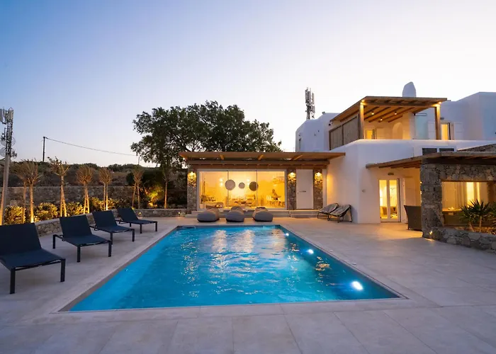 Ambiente -5 Bd Mykonos-agios Ioannis 别墅