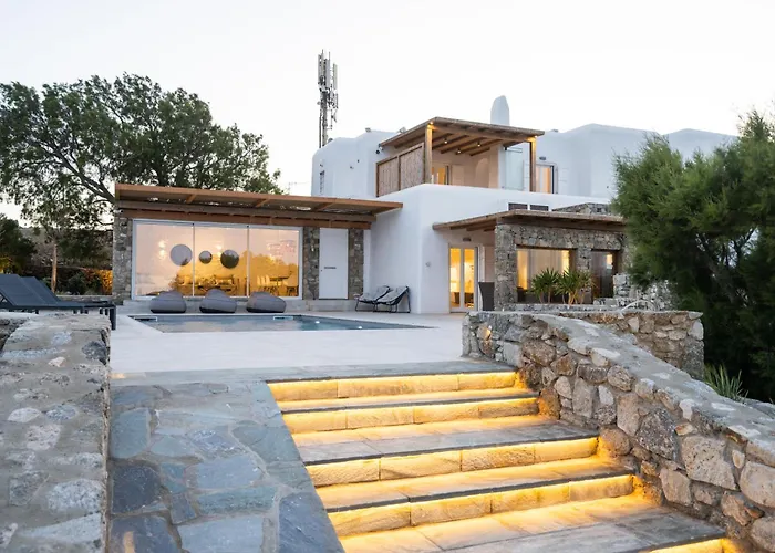 Ambiente -5 Bd Mykonos-agios Ioannis 别墅 *