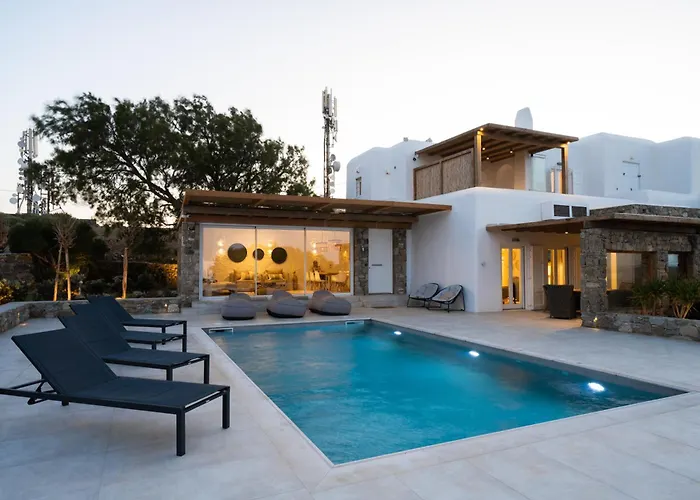 Ambiente -5 Bd Mykonos-agios Ioannis 别墅